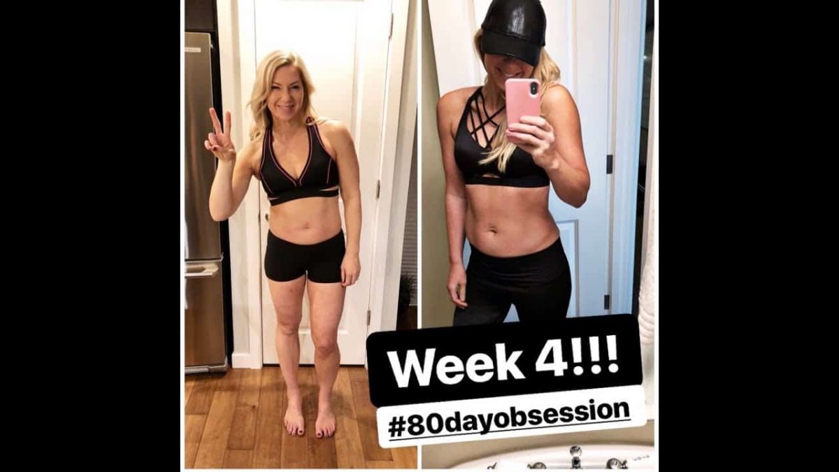 Week Four Review Of 80 Day Obsession A Mom's Journey of Weight Loss