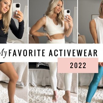 My Favorite Activewear 2022